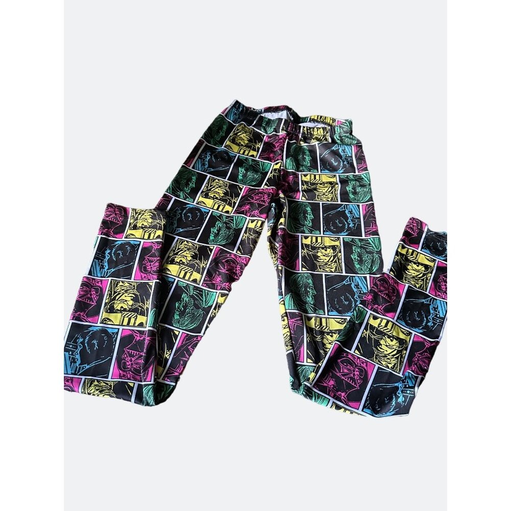 Star Wars pop art‎ Women's Leggings - Comic Strip Design - Polyester & Spandex -